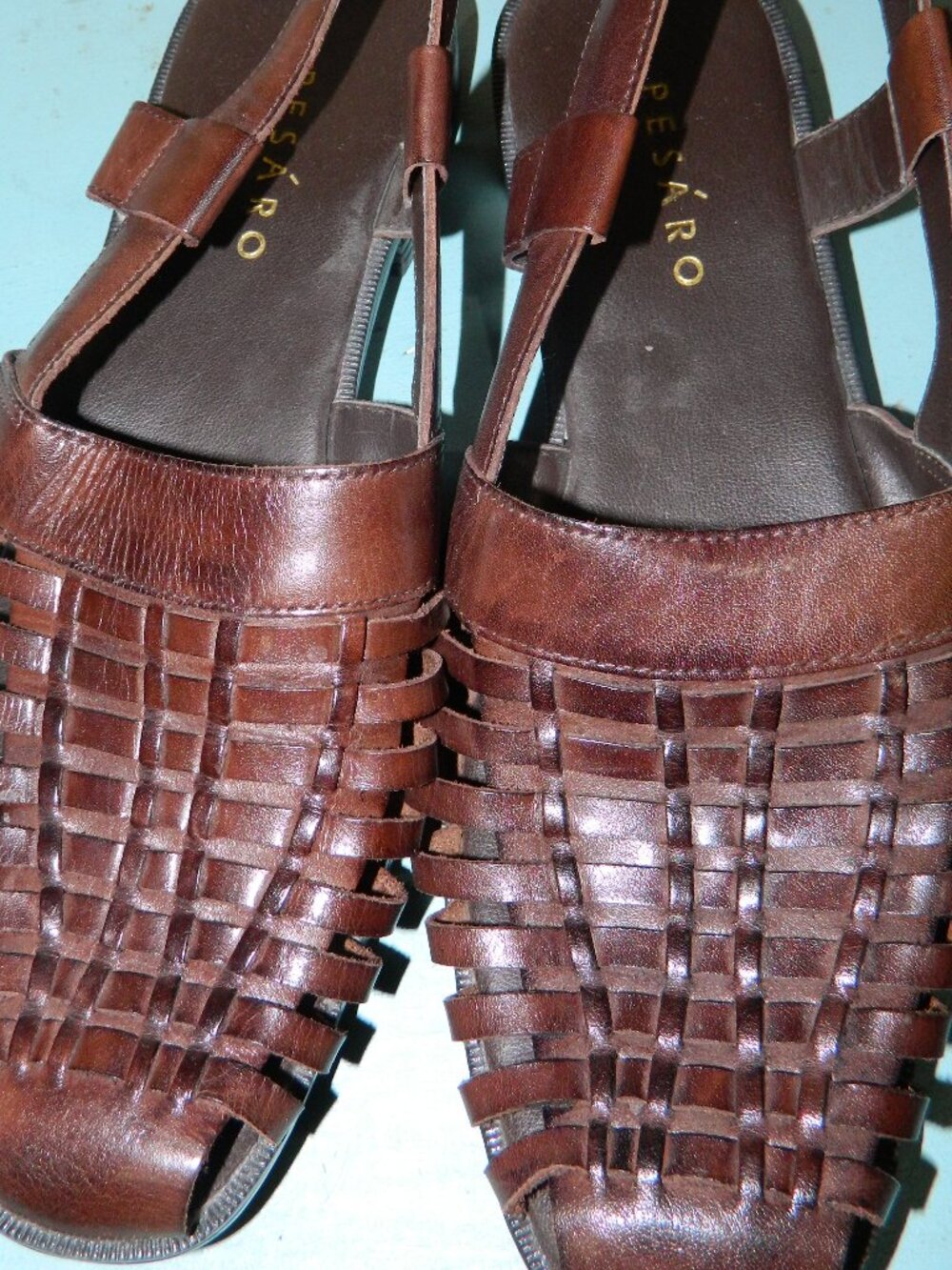 Pesaro Peggy Slip-On Sandals Sz 8M